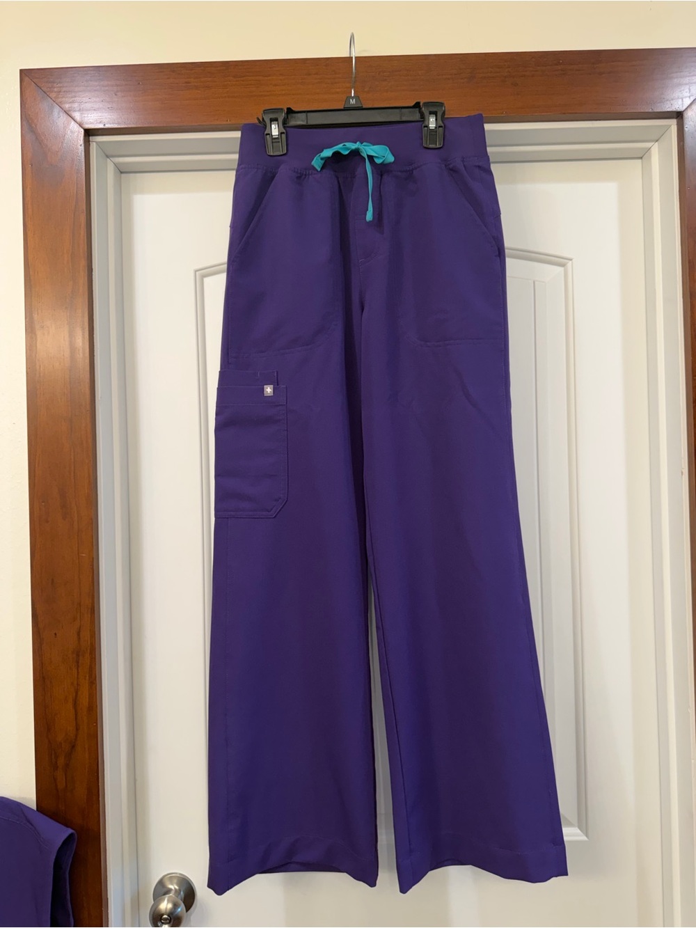 Figs Purple Pulse Isabel Wide Legs